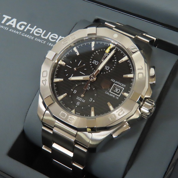 実際に弊社で買取させて頂いたTAG Heuer/タグホイヤー アクアレーサー クロノグラフ 自動巻き腕時計 CAY2110-0