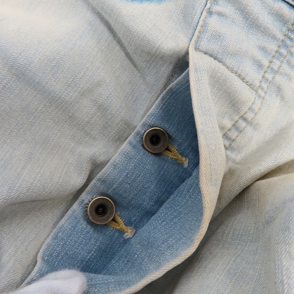 実際に弊社で買取させて頂いたLGB/ルグランブルー SKY/COVER ALL-1 デニム オーバーオール 3001ASK/Fの画像 5枚目