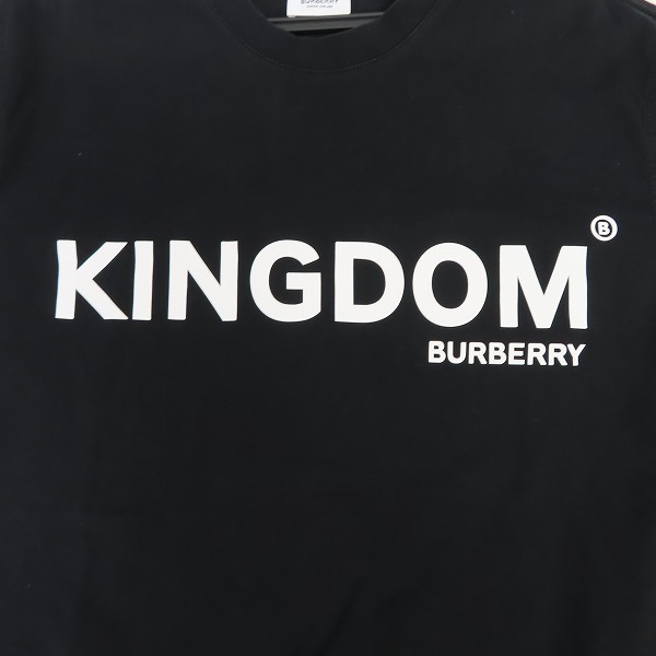 実際に弊社で買取させて頂いた【JPタグ】BURBERRY/バーバリー KINGDOM プリント 半袖 Tシャツ/カットソー 8010928/XXS の画像 5枚目