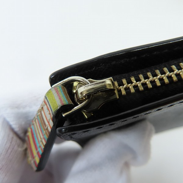 実際に弊社で買取させて頂いたPaul Smith/ポールスミス レザー コインケース付きパスケース の画像 5枚目