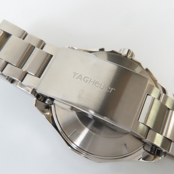 実際に弊社で買取させて頂いたTAG Heuer/タグホイヤー アクアレーサー クロノグラフ 自動巻き腕時計 CAY2110-0の画像 6枚目