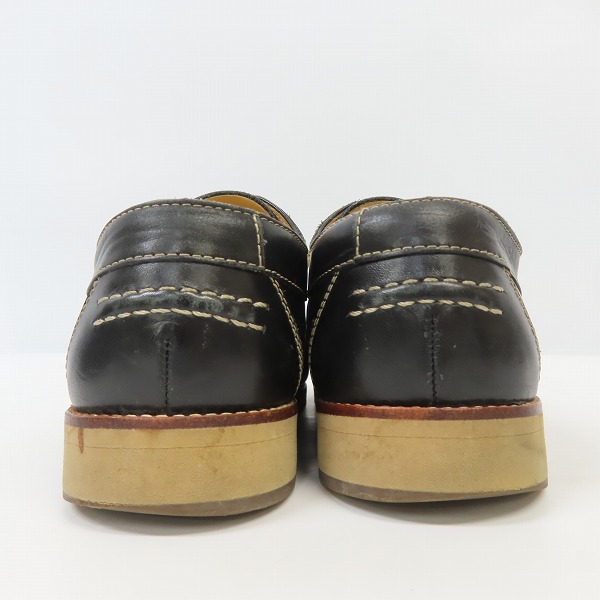 実際に弊社で買取させて頂いたBURBERRY/バーバリー レザーシューズ/24.5の画像 1枚目