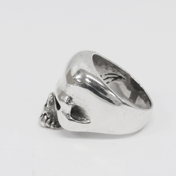 実際に弊社で買取させて頂いたCRAZY PIG/クレイジーピッグ EVIL SKULL エビル スカルリング 18号の画像 2枚目