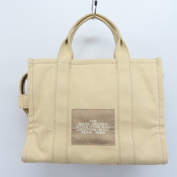 実際に弊社で買取させて頂いたMARC JACOBS/マークジェイコブス 2way キャンバス THE TOTE ミニトートバッグの画像 1枚目