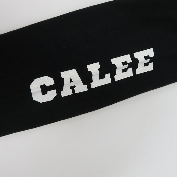 実際に弊社で買取させて頂いたCALEE×PLAYBOY/キャリー×プレイボーイ 袖プリント ロンT/カットソー /Lの画像 6枚目