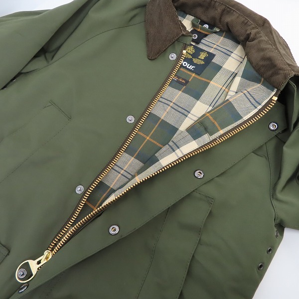 実際に弊社で買取させて頂いたBarbour/バブアー BEDALE SL 2LAYER/ビデイル スリムフィット ジャケット  2102121/36の画像 6枚目