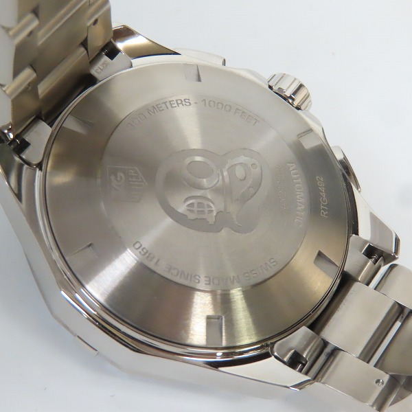 実際に弊社で買取させて頂いたTAG Heuer/タグホイヤー アクアレーサー クロノグラフ 自動巻き腕時計 CAY2110-0の画像 5枚目