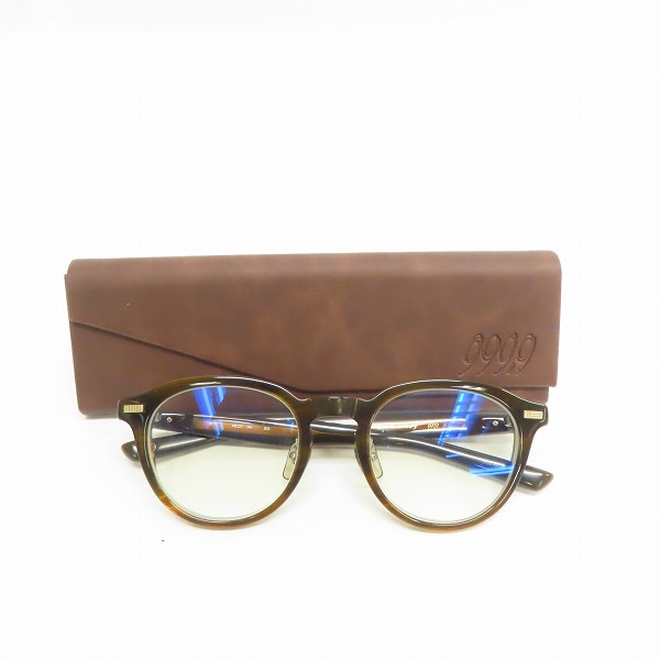 実際に弊社で買取させて頂いた999.9/フォーナインズ ネオプラスチックフレーム 度入り アイウエア/メガネフレーム NP-47の画像 9枚目