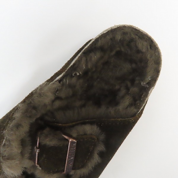 実際に弊社で買取させて頂いたBIRKEN STOCK/ビルケンシュトック ボアサンダル /24.0の画像 4枚目