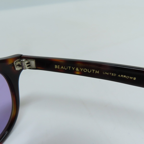 実際に弊社で買取させて頂いたBEAUTY & YOUTH UNITED ARROWS by KANEKO OPTICAL/ユナイテッドアローズ×金子眼鏡店 John メガネフレームの画像 5枚目