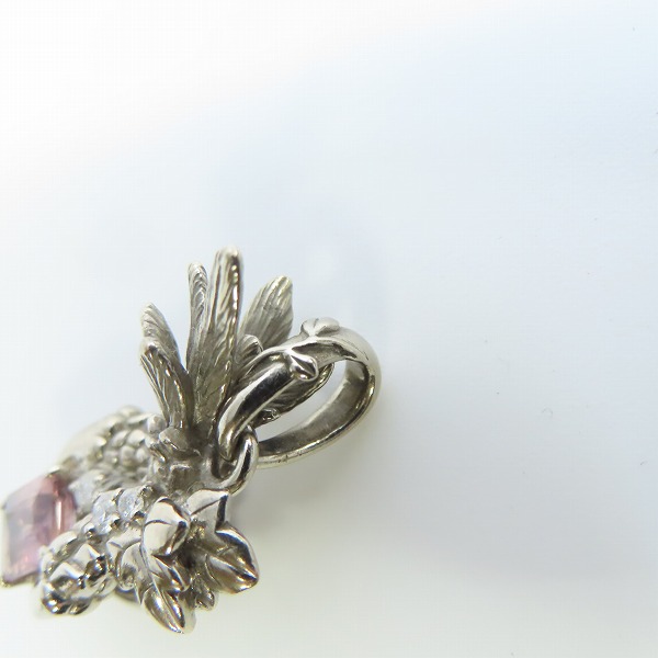 実際に弊社で買取させて頂いた【ギャラ付き】BloodyMary/ブラッディマリー K18ig グロウペンダント w/ピンクサファイアの画像 5枚目