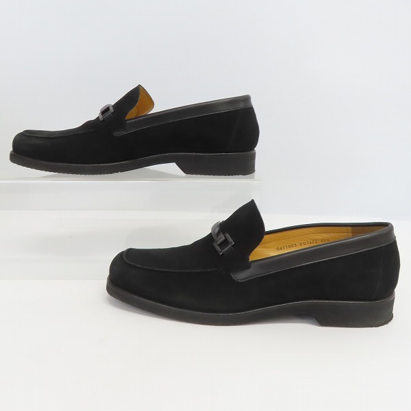 実際に弊社で買取させて頂いたBURBERRY/バーバリー レザーローファーシューズ/BU1372/25.5の画像 3枚目