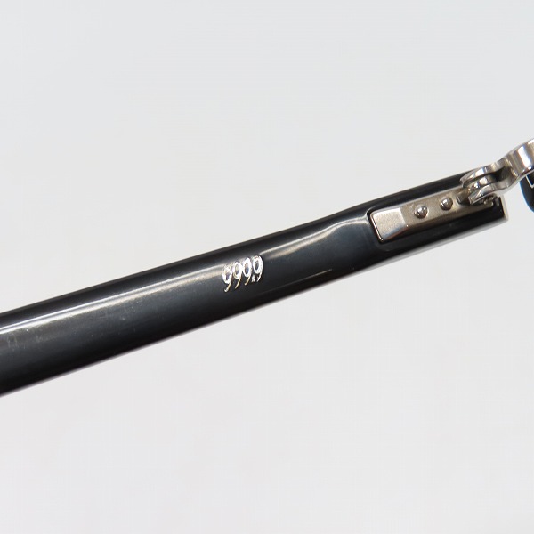 実際に弊社で買取させて頂いた999.9/フォーナインズ メガネフレーム/アイウェア/眼鏡 NP-65の画像 6枚目