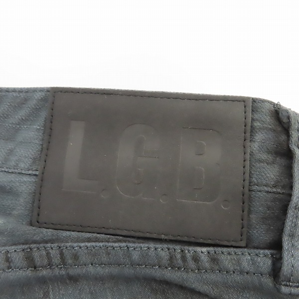 実際に弊社で買取させて頂いたLGB/ルグランブルー WILD MUSTANG/ST103-B2D グラデーション スリムデニムパンツ BB6978WM/27の画像 2枚目