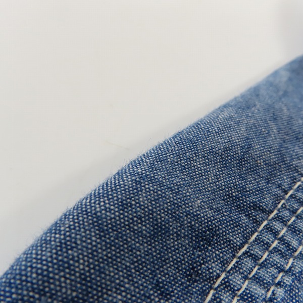 実際に弊社で買取させて頂いたTHE FLAT HEAD/フラットヘッド デニムシャツ/38の画像 7枚目