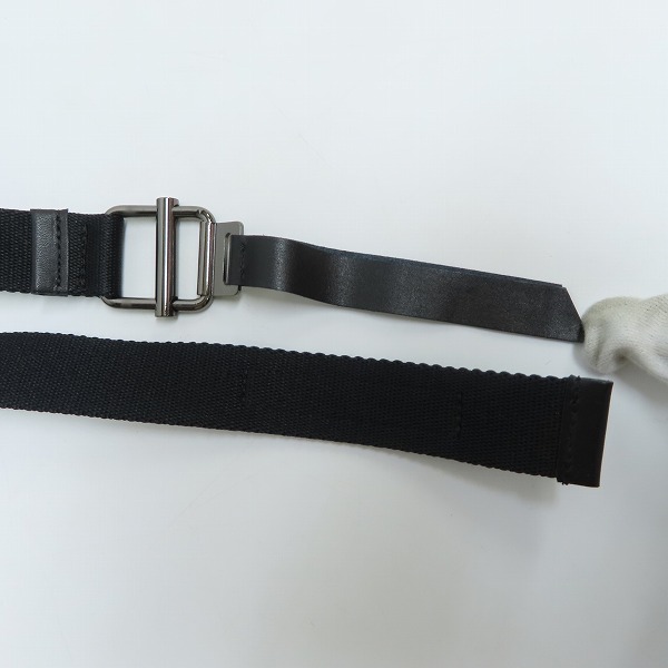 実際に弊社で買取させて頂いたMoonage Devilment/ムーンエイジデビルメント ベルト/ブラックの画像 2枚目