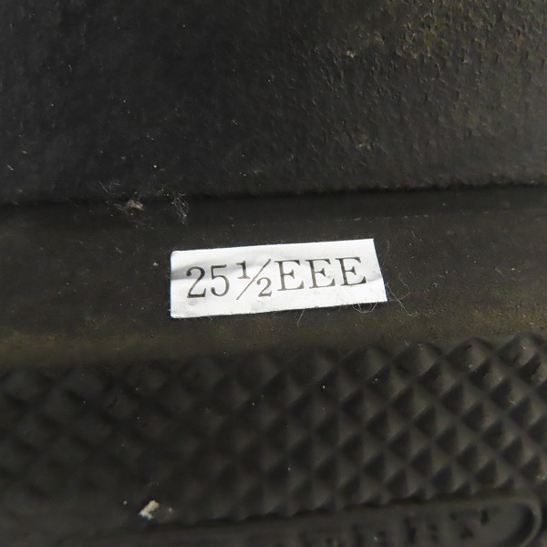 実際に弊社で買取させて頂いたBURBERRY/バーバリー レザーローファーシューズ/BU1372/25.5の画像 6枚目