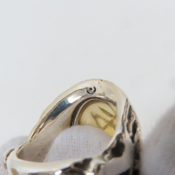 実際に弊社で買取させて頂いたALEX STREETER/アレックスストリーター エンジェルハートリング スモーキークリア/18.5号の画像 6枚目