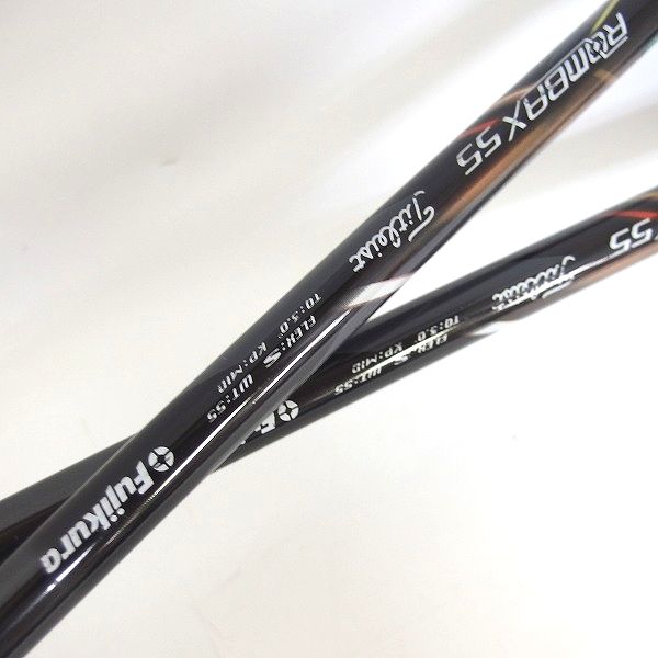 実際に弊社で買取させて頂いたTitleist/タイトリスト 913F フェアウェイウッド FW 15°,19° 2本セット ROMBAX 55 FLEX：Sの画像 8枚目