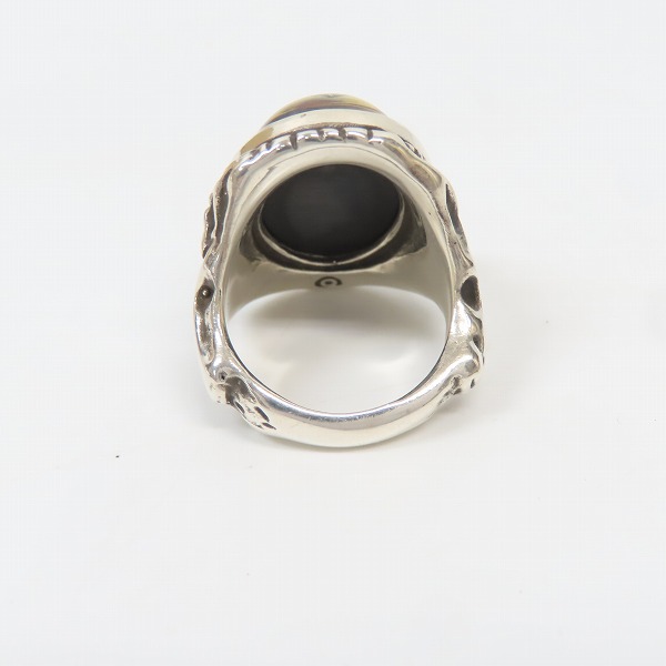 実際に弊社で買取させて頂いたALEX STREETER/アレックスストリーター エンジェルハートリング スカラベ ソーンスター/18.5号の画像 3枚目