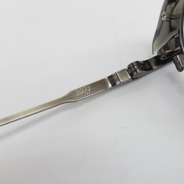 実際に弊社で買取させて頂いた999.9/フォーナインズ Titanium ブロー  M-66 アイウエア/メガネフレームの画像 5枚目