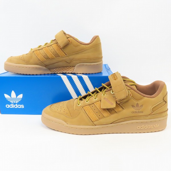 実際に弊社で買取させて頂いたadidas/アディダス FORUM LOW atmos WHEAT フォーラムロー アトモス GX3953/31の画像 3枚目