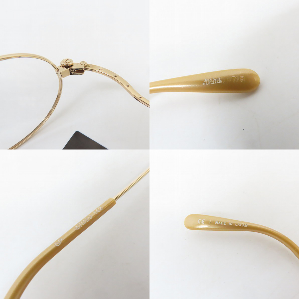 実際に弊社で買取させて頂いたJean Paul GAULTIER/ジャンポールゴルチエ メガネフレーム 55-6105の画像 6枚目