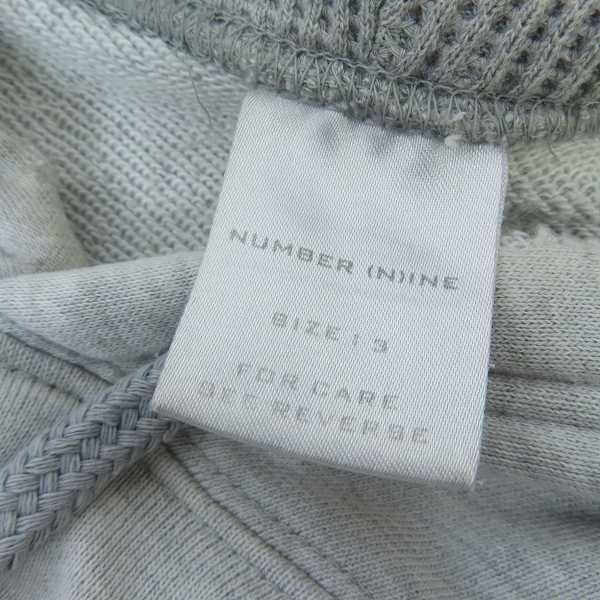 実際に弊社で買取させて頂いたNUMBER (N)INE/ナンバーナイン ロゴ プルオーバー パーカー /3の画像 2枚目