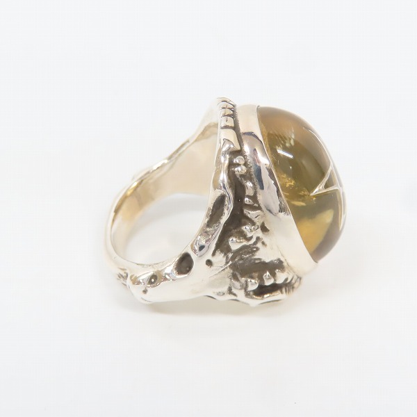 実際に弊社で買取させて頂いたALEX STREETER/アレックスストリーター エンジェルハートリング スモーキークリア/18.5号の画像 4枚目