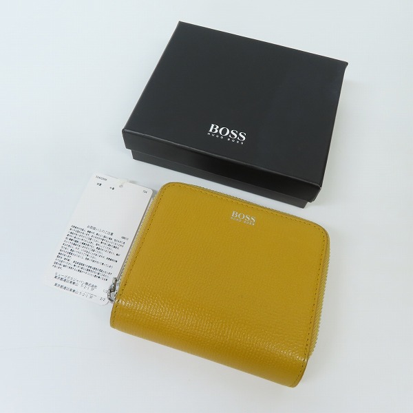 実際に弊社で買取させて頂いたHUGO BOSS/ヒューゴボス  二つ折り財布 ウォレットの画像 8枚目