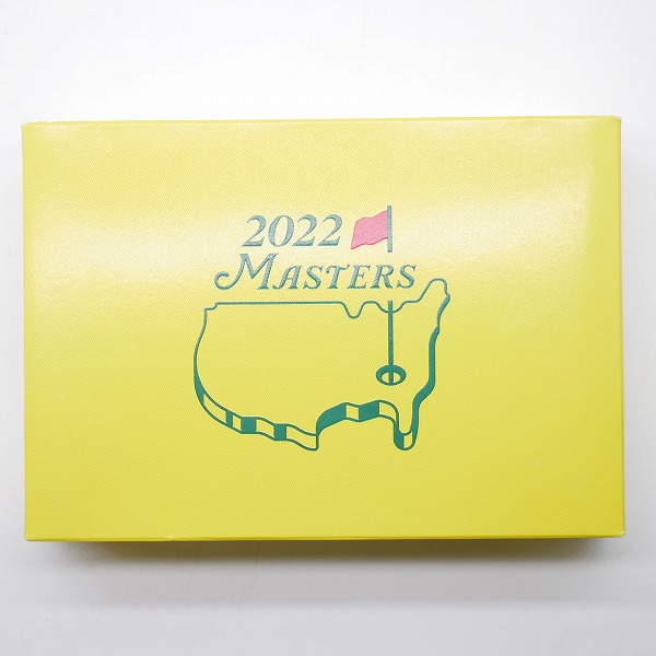 実際に弊社で買取させて頂いた(1)【未使用】Titleist/タイトリスト VELOCITY  MASTERS 2022 ゴルフボール 1ダースの画像 2枚目