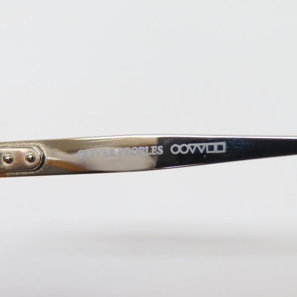 実際に弊社で買取させて頂いたOLIVER PEOPLES/オリバーピープルズ Darmour/ダムール 眼鏡/メガネフレーム/アイウェアの画像 5枚目