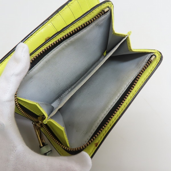 実際に弊社で買取させて頂いたMARC JACOBS/マークジェイコブス SNAPSHOT/スナップショット コンパクトウォレット  M0013356 の画像 4枚目