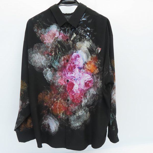 実際に弊社で買取させて頂いたLAD MUSICIAN/ラッドミュージシャン フラワー プリント ビッグシャツ/42