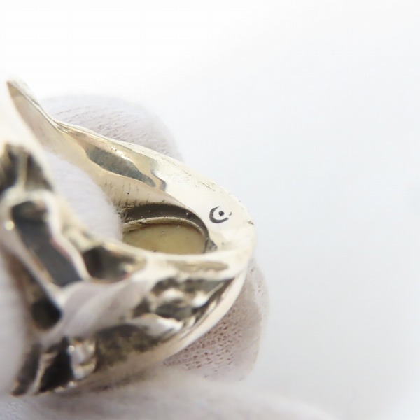 実際に弊社で買取させて頂いたALEX STREETER/アレックスストリーター エンジェルハートリング ハーレクインスターパール レッドスター/18.5-19号の画像 6枚目