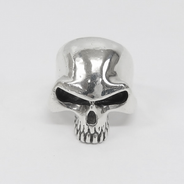 実際に弊社で買取させて頂いたTHIRTEEN DESIGNS/サーティーンデザインズ スカルリング 19号の画像 1枚目