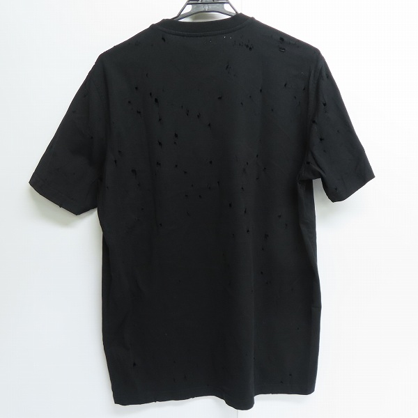 実際に弊社で買取させて頂いた【JPタグ】GIVENCHY/ジバンシィ デストロイ加工ロゴプリント半袖Tシャツ BW700D3015/XSの画像 1枚目