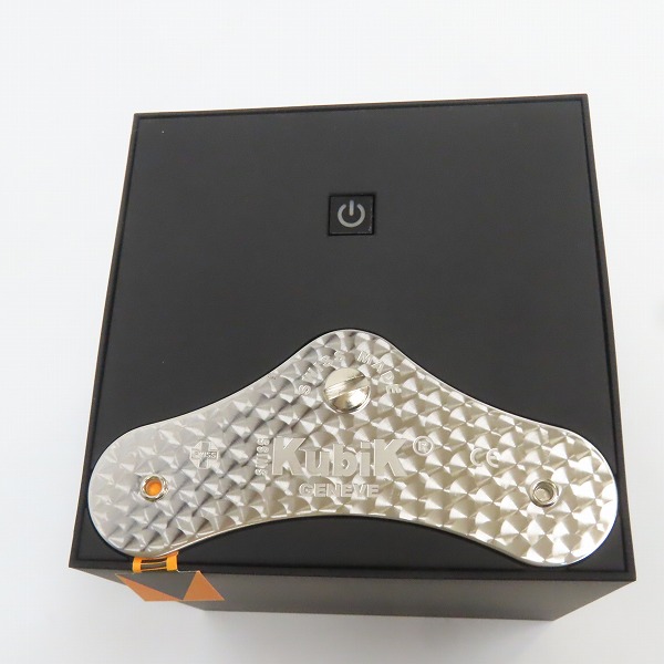 実際に弊社で買取させて頂いた【未使用】TAG Heuer/タグホイヤー SWISS KubiK/スイス キュービック社製 STARTBOX ワインディングマシーンの画像 3枚目