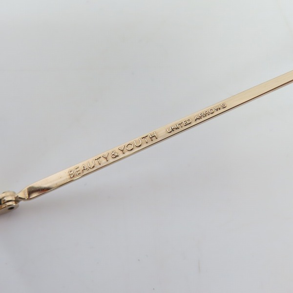 実際に弊社で買取させて頂いたBEAUTY&YOUTH UNITED ARROWS by KANEKO OPTICAL/金子眼鏡 レンズ度入りメガネフレーム/アイウェアの画像 5枚目