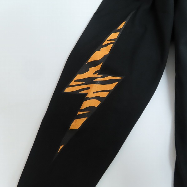 実際に弊社で買取させて頂いた【未使用】CALEE/キャリー Tiger pattern logo L/S t-shirt タイガーロゴ Tシャツ CL-22SS003/Lの画像 4枚目