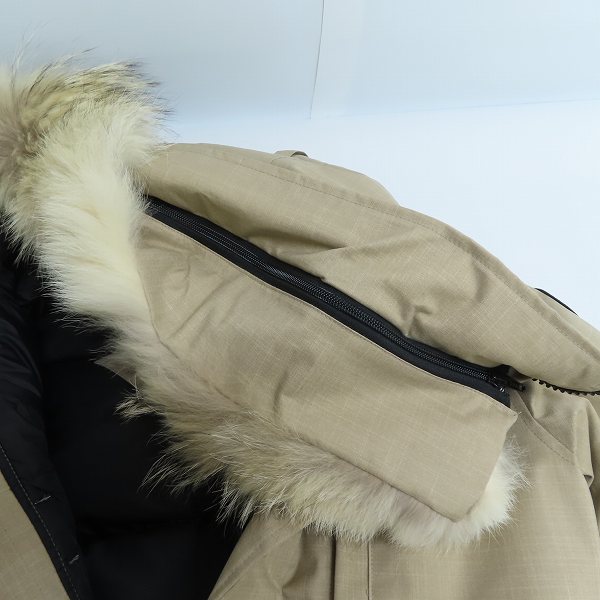 実際に弊社で買取させて頂いた【JPタグ】CANADA GOOSE/カナダグース EDIFICE別注 CRESTON PARKA/クレストン パーカ ダウンジャケット 3481JMB/Sの画像 5枚目