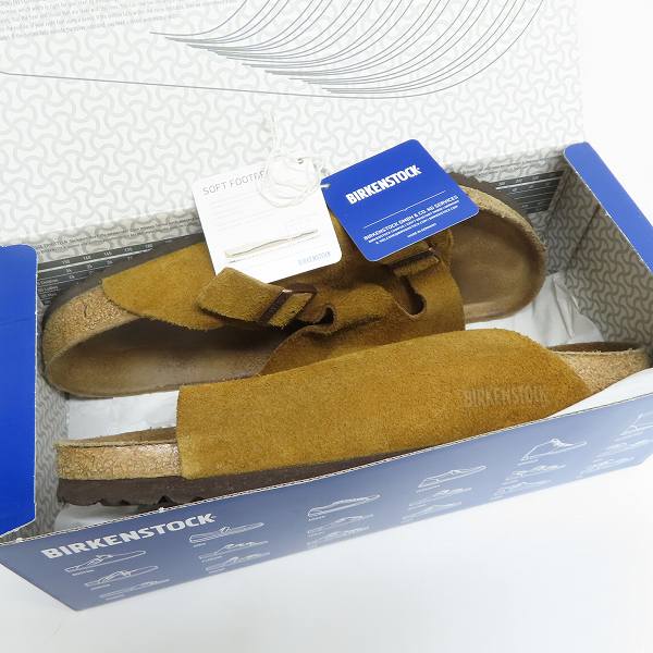 実際に弊社で買取させて頂いたBIRKENSTOCK/ビルケンシュトック ZURICH BS/チューリッヒ スエード サンダル 1009534/42の画像 8枚目