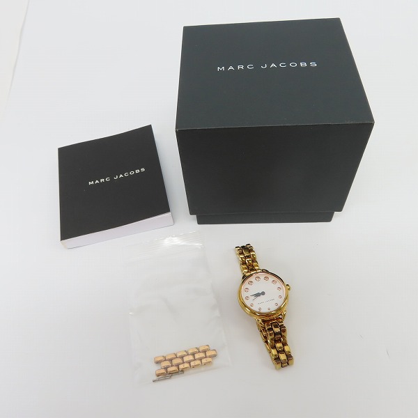 実際に弊社で買取させて頂いたMARC JACOBS/マークジェイコブス レディース腕時計 MJ3496【動作未確認】の画像 9枚目