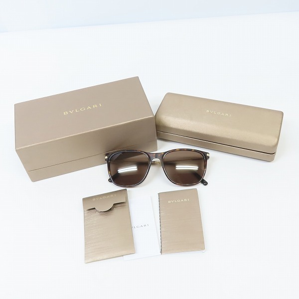 実際に弊社で買取させて頂いたBVLGARI/ブルガリ DIAGONO/ディアゴノ サングラス/アイウェア 7032 5411/73の画像 8枚目