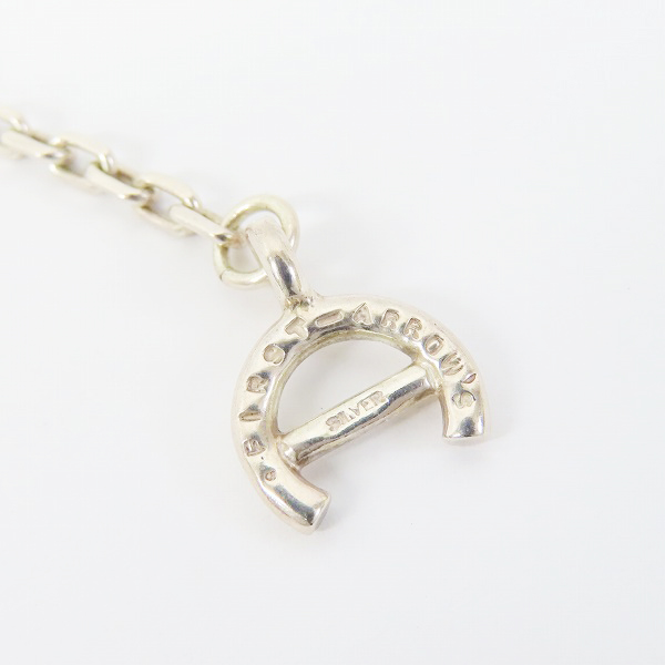 実際に弊社で買取させて頂いたFIRST ARROWS/ファーストアローズ タタキメタル ペンダントトップ/チェーンの画像 4枚目