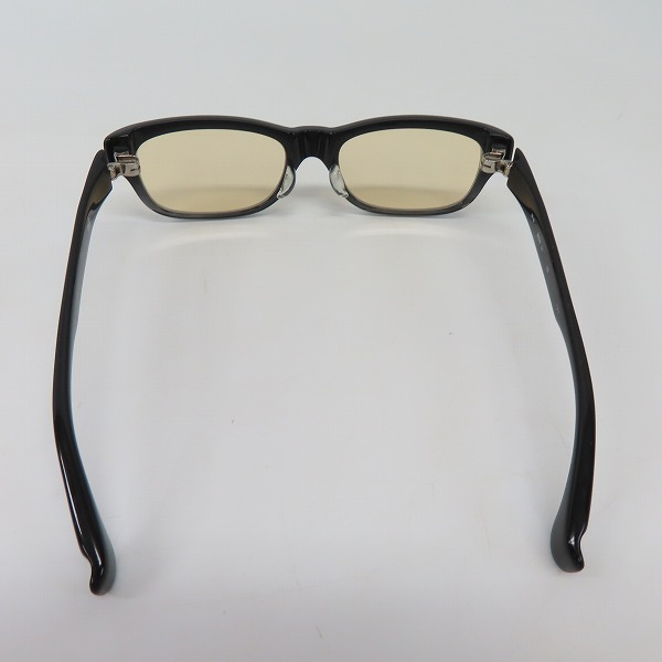 実際に弊社で買取させて頂いた999.9/フォーナインズ カラーレンズ 眼鏡/メガネフレーム ウェリントン/フルリム NP-91の画像 3枚目