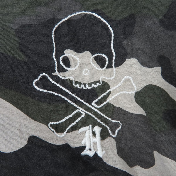 実際に弊社で買取させて頂いたHYDROGEN/ハイドロゲン スカル カモ 半袖 Tシャツ/Sの画像 5枚目