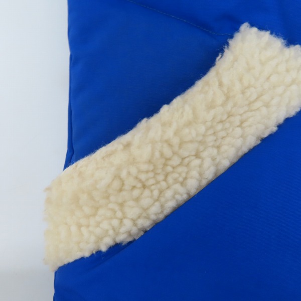 実際に弊社で買取させて頂いたMARBLES/マーブルズ コーデュロイ ナイロン ロゴワッペン ボアベスト/Sの画像 5枚目