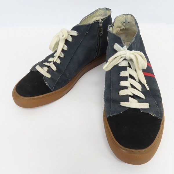 実際に弊社で買取させて頂いたHYDROGEN/ハイドロゲン ミドルカットスニーカー サイドジップ/40