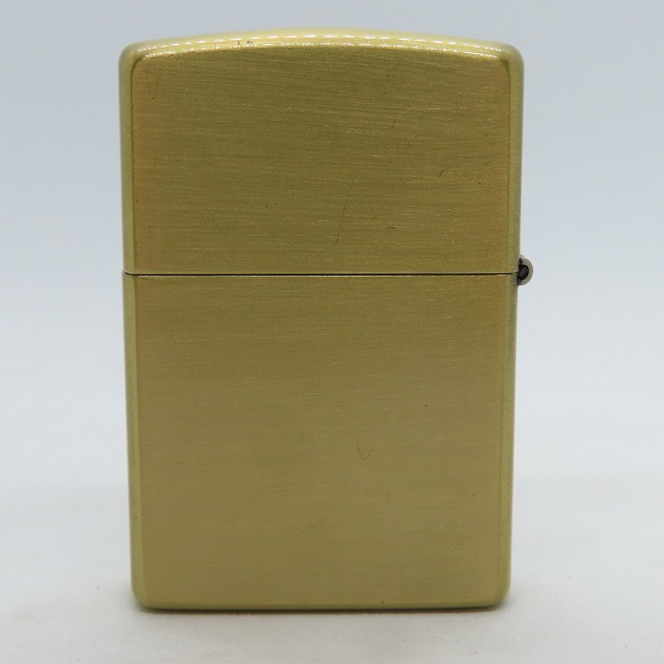 実際に弊社で買取させて頂いたZIPPO/ジッポー レギュラー 真鍮 立体/彫刻デザイン JAZZ トランペット 01年製の画像 1枚目